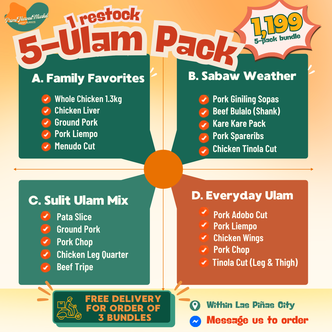 PHM 5-Ulam Freezer Pack