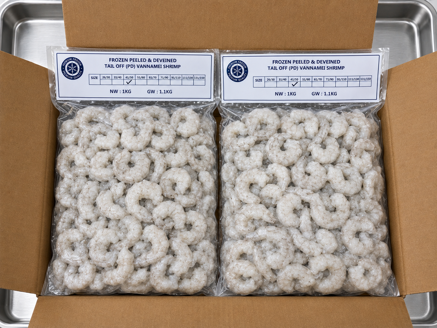 PD IQF Shrimp 41/50
