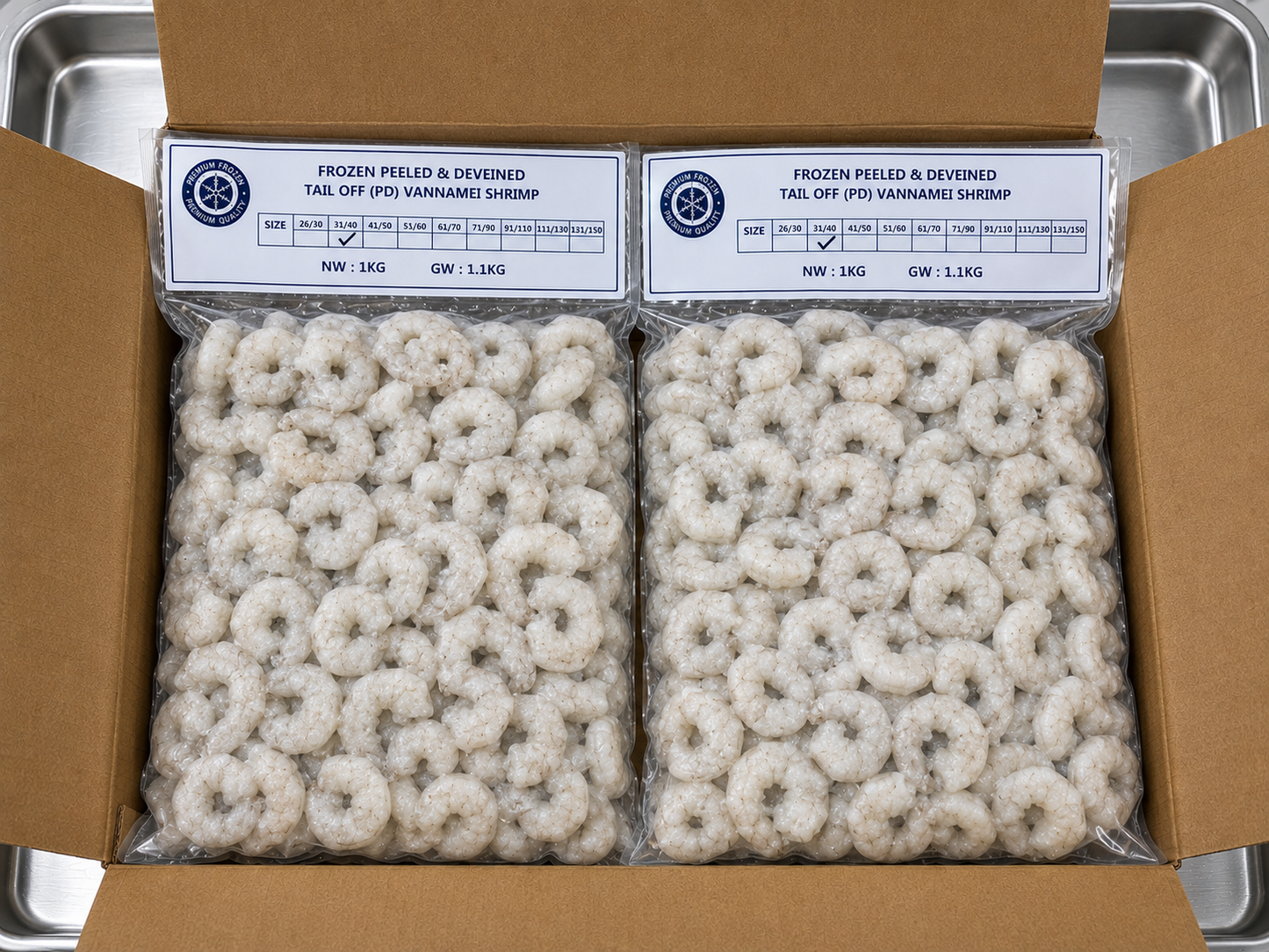 PD IQF Shrimp 31/40