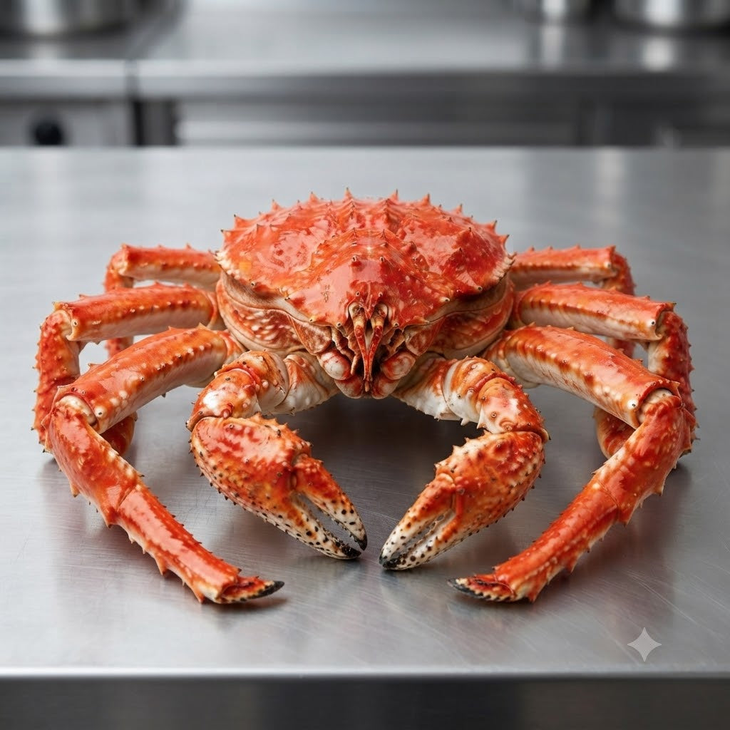 Live Alaskan King Crab