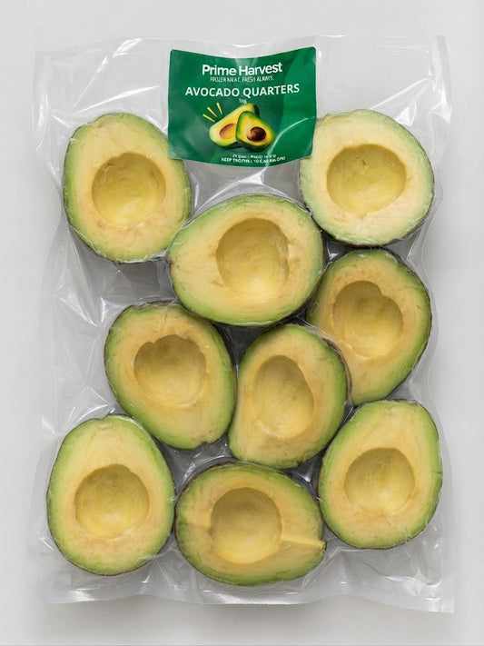 Avocado Quarters IQF