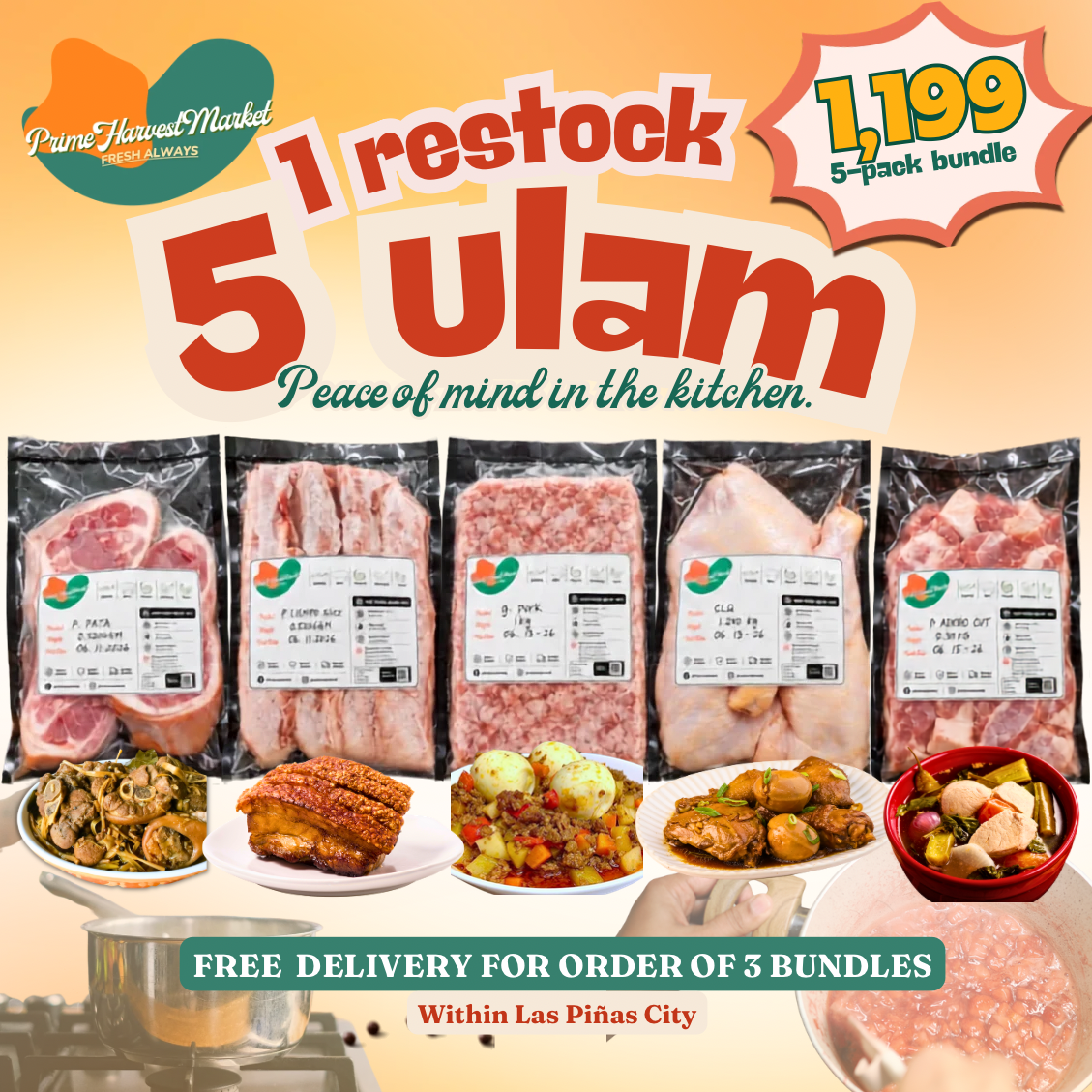 PHM 5-Ulam Freezer Pack