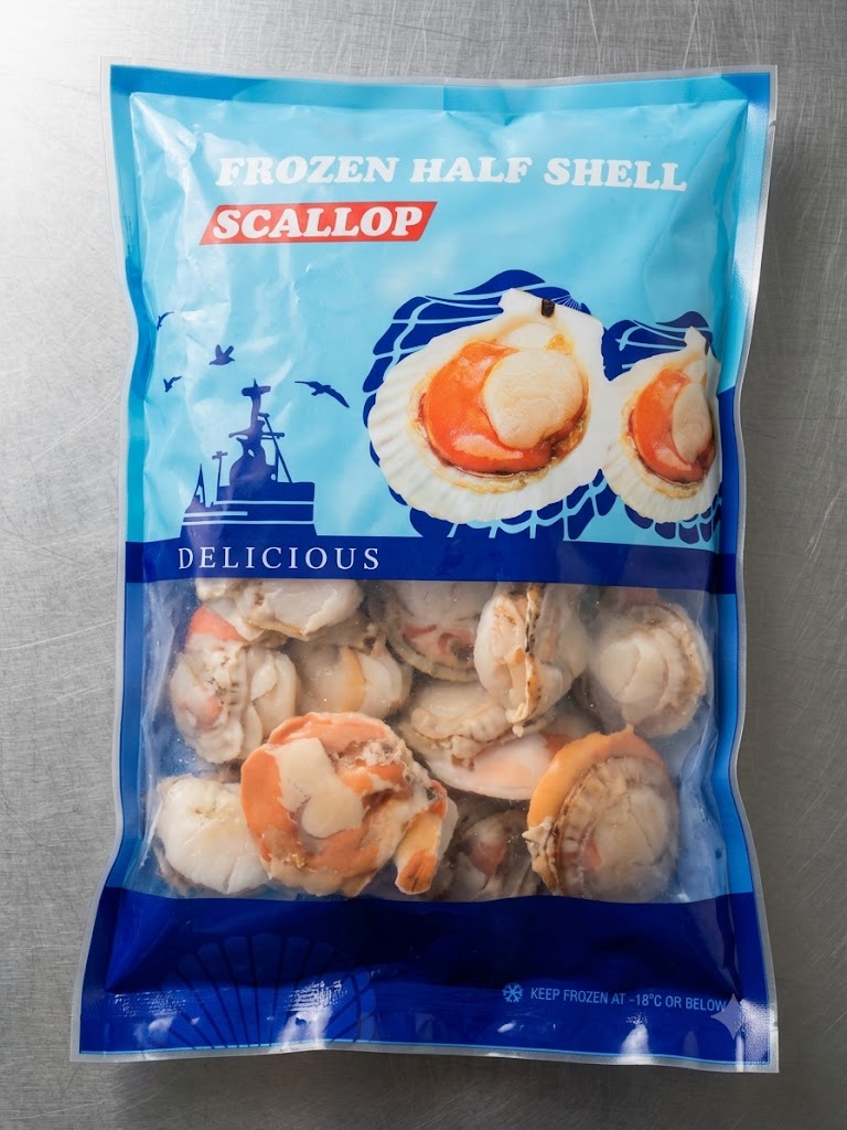 Imported Half Shell Scallops