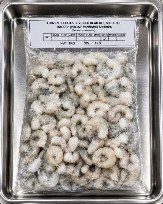PD IQF Shrimp 91/110