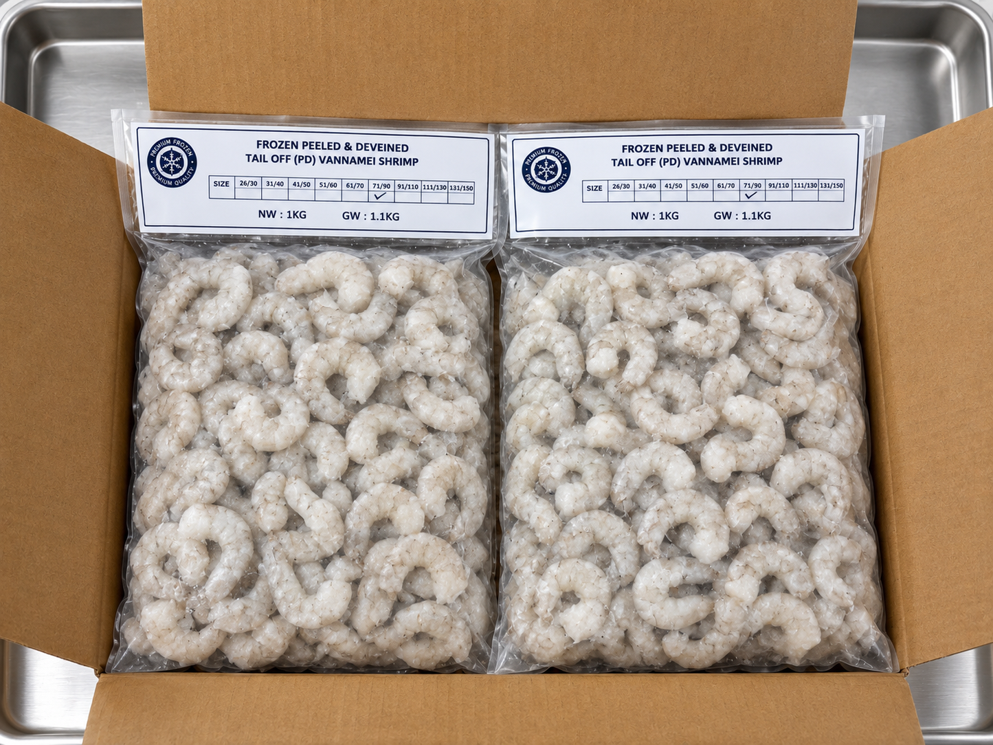 PD IQF Shrimp 71/90