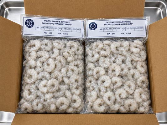 PD IQF Shrimp 61/70