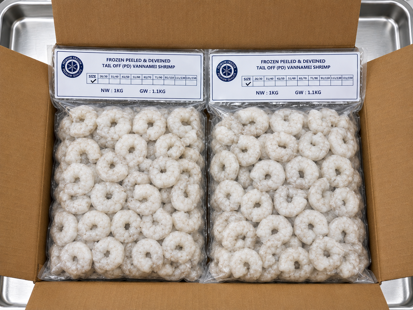 PD IQF Shrimp 16/20