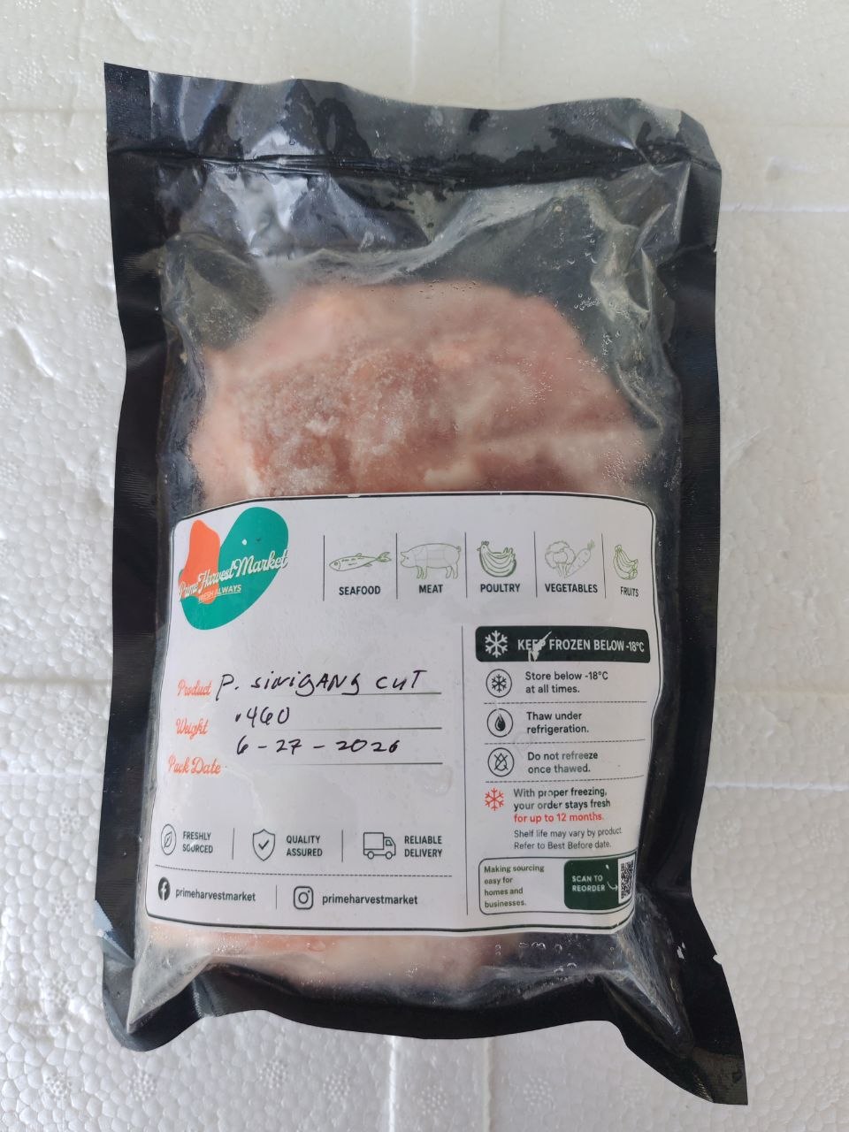 Pork Kasim Sinigang/ Kaldereta Cut