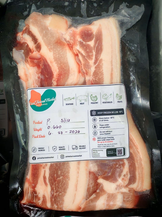 Pork Liempo Sliced