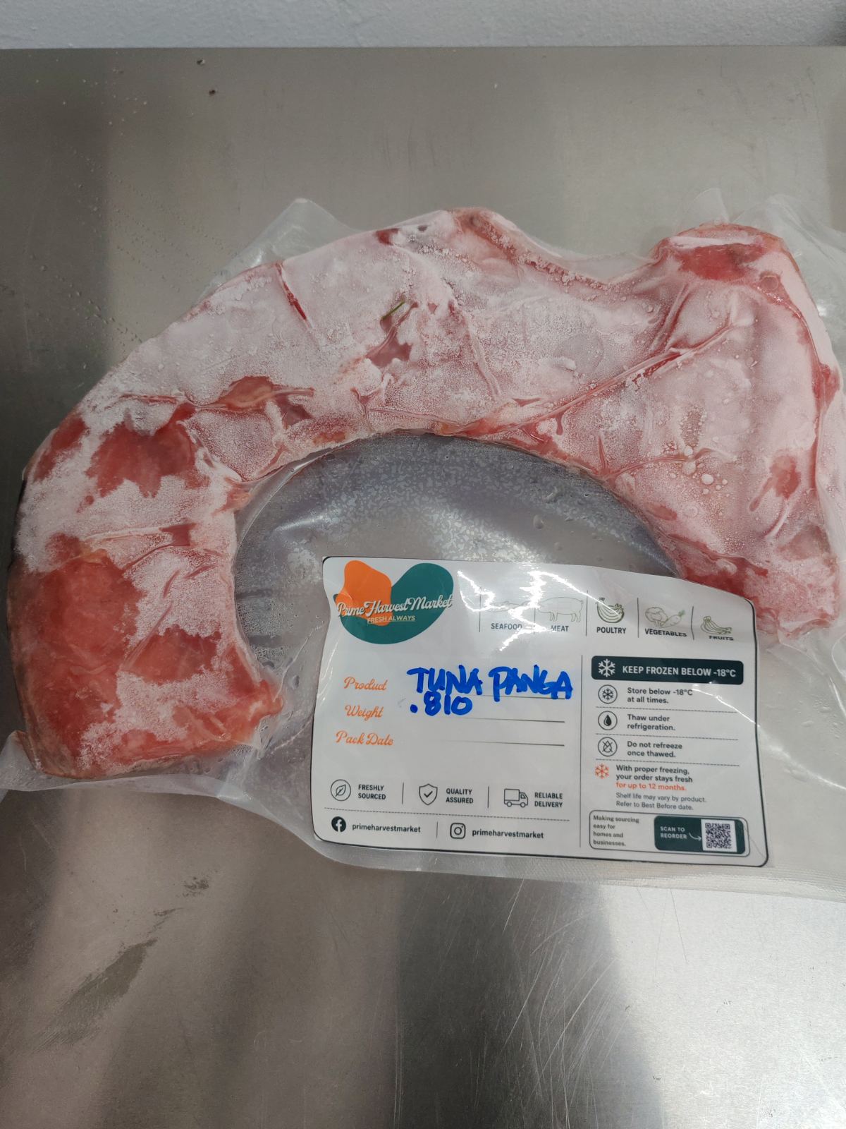 Tuna Panga Premium CO IWP 500g